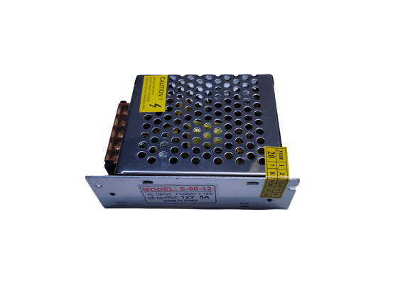 Fuente 110v/220v - 12v 5A 60W